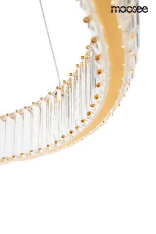 Moosee MOOSEE lampa wisząca LIBERTY 100 złota