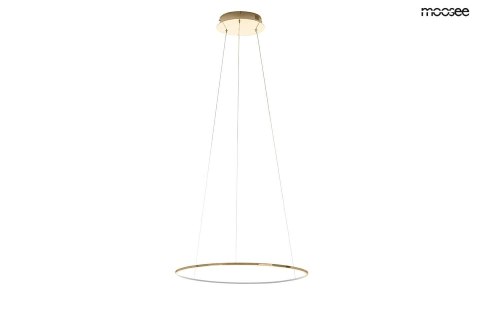 Moosee MOOSEE lampa wisząca RING SLIM 40 złota
