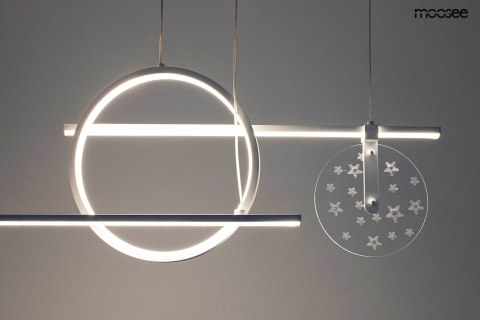 Moosee MOOSEE lampa wisząca STARS biała