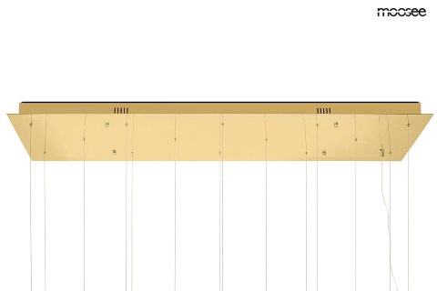 Moosee MOOSEE lampa wisząca TULIPPE 14 LINE złota