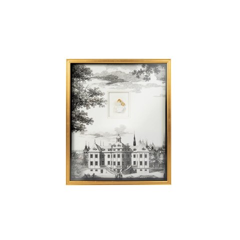 King Home Obraz HEAD OF STATE 3 50x60 cm