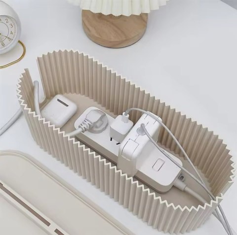 King Home Organizer na przedłużacz SHP DULE beżowy