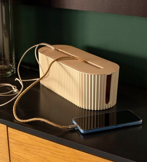 King Home Organizer na przedłużacz SHP DULE szary