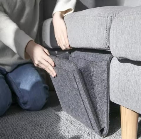 King Home Organizer - schowek filcowy SHP NUDE brązowy