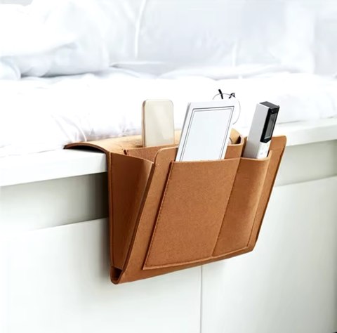 King Home Organizer - schowek filcowy SHP NUDE brązowy