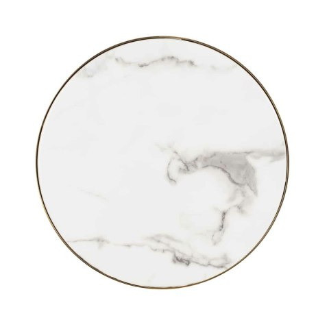 Richmond Interiors RICHMOND stolik ODIN 45 cm złoty - MDF, stal nierdzewna