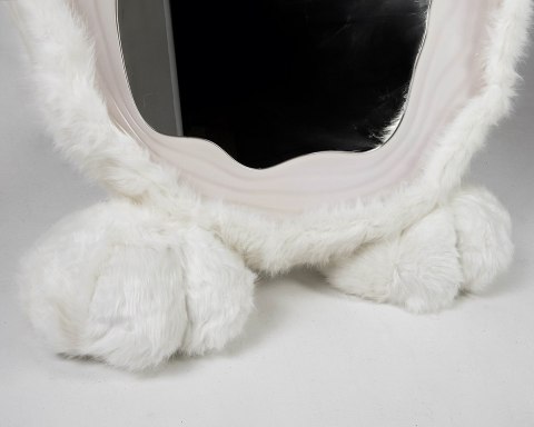 King Home Lustro stojące BUNNY z oświetleniem LED 240x150 cm