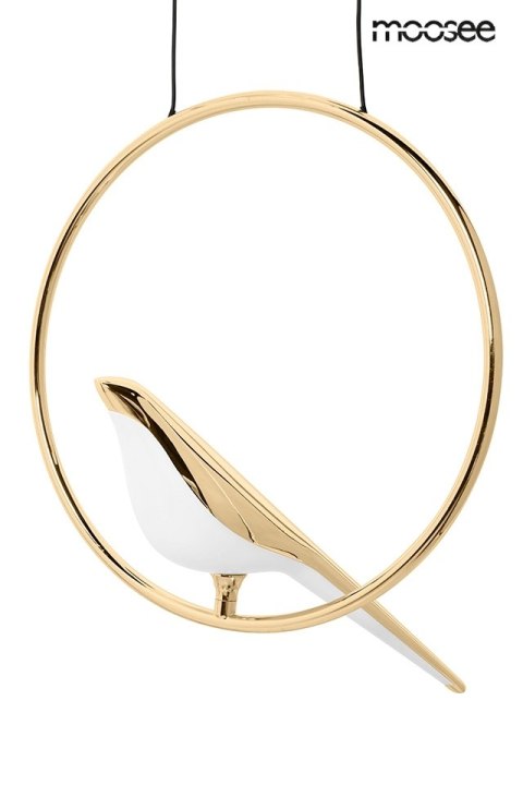 Moosee MOOSEE lampa wisząca BIRD LINE złota