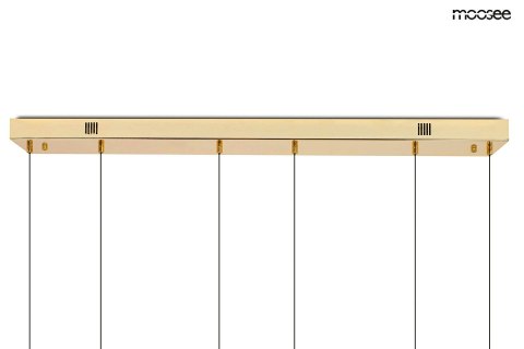 Moosee MOOSEE lampa wisząca BIRD LINE złota