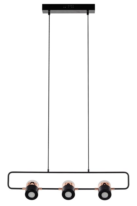 MOOSEE lampa wisząca BLINK 3 czarna