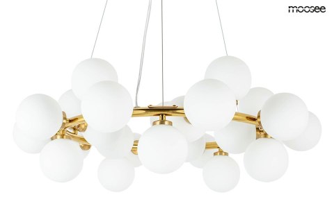 Moosee MOOSEE lampa wisząca COSMO 72 złota