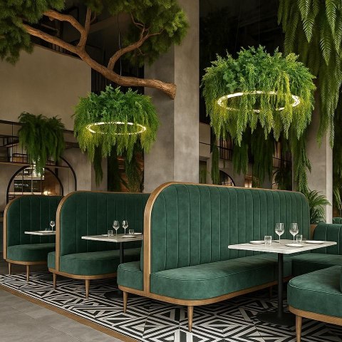 Moosee MOOSEE lampa wisząca GARDENS 90 czarna