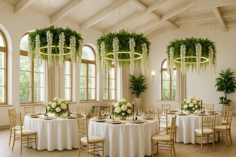 Moosee MOOSEE lampa wisząca GARDENS WISTERIA 90