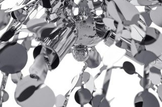 Moosee MOOSEE lampa wisząca MONETE chromowana