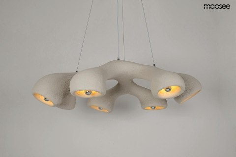 Moosee MOOSEE lampa wisząca NIDO biała