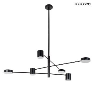 Moosee MOOSEE lampa wisząca PIAZETTA czarna