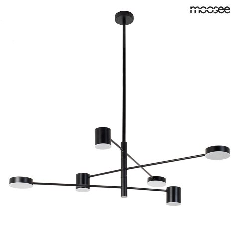 Moosee MOOSEE lampa wisząca PIAZETTA czarna