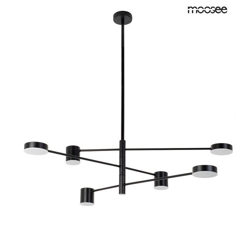 Moosee MOOSEE lampa wisząca PIAZETTA czarna