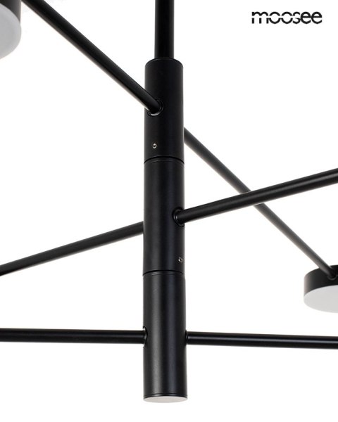Moosee MOOSEE lampa wisząca PIAZETTA czarna