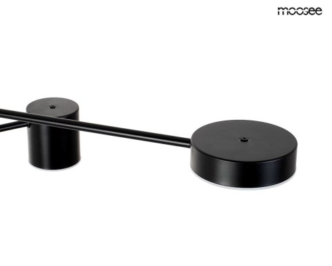Moosee MOOSEE lampa wisząca PIAZETTA czarna