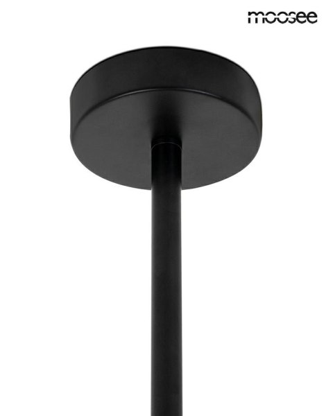 Moosee MOOSEE lampa wisząca PIAZETTA czarna