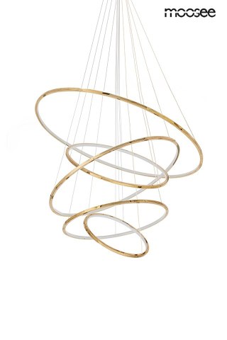 Moosee MOOSEE lampa wisząca RING SLIM L złota