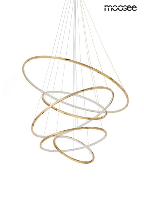 Moosee MOOSEE lampa wisząca RING SLIM L złota