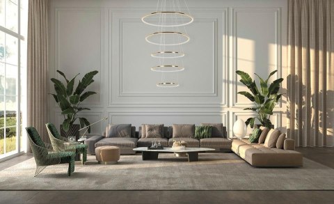 Moosee MOOSEE lampa wisząca RING SLIM L złota