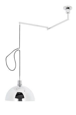 Moosee MOOSEE lampa wisząca ROTA 360 srebrny chrom