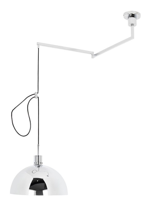 Moosee MOOSEE lampa wisząca ROTA 360 srebrny chrom