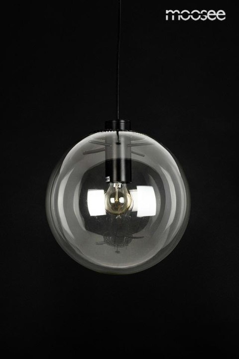 Moosee MOOSEE lampa wisząca SANDRA 30 czarna