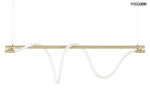 Moosee MOOSEE lampa wisząca SERPIENTE 120 złota