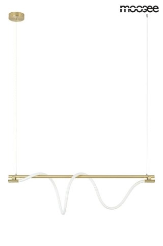 Moosee MOOSEE lampa wisząca SERPIENTE 120 złota