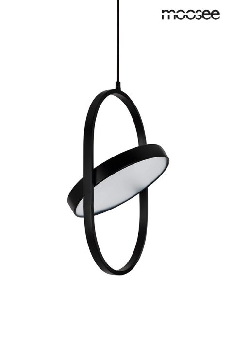Moosee MOOSEE lampa wisząca SPINNER 19 czarna