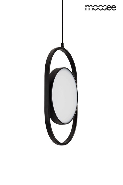 Moosee MOOSEE lampa wisząca SPINNER 19 czarna