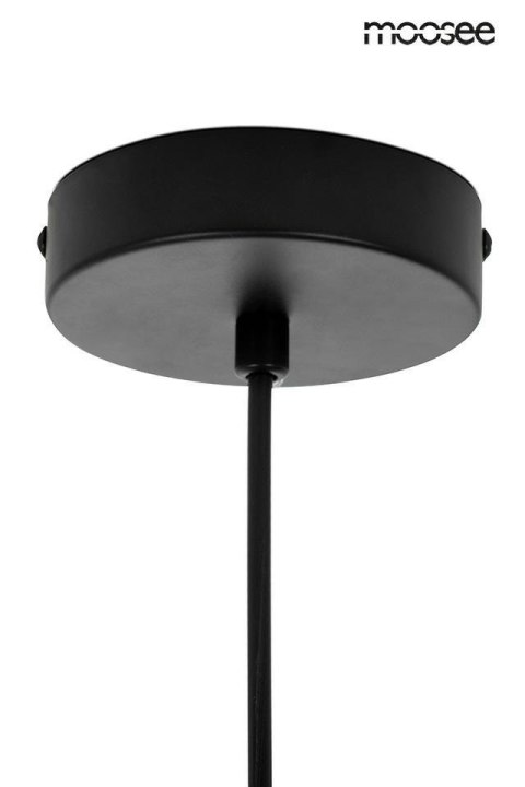 Moosee MOOSEE lampa wisząca SPINNER 19 czarna