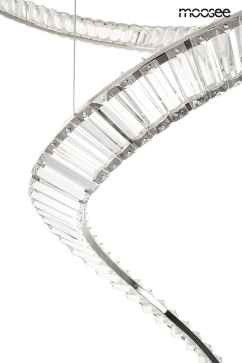 Moosee MOOSEE lampa wisząca WAVE CORDON 1A chrom