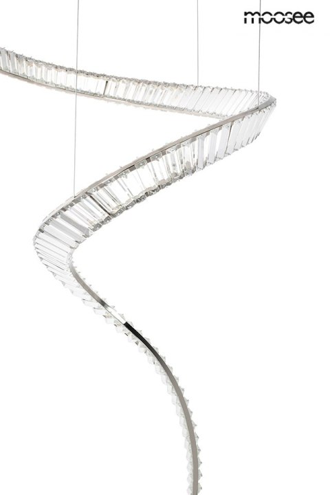 Moosee MOOSEE lampa wisząca WAVE CORDON 1A chrom