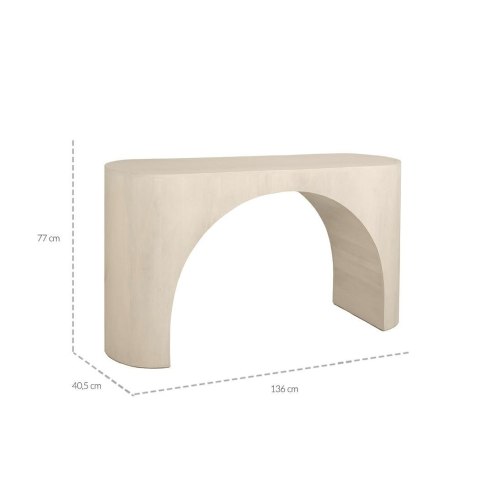 MaMaison MaMaison konsola ICARO 136 beżowa / drewno