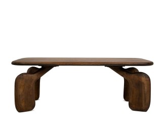 MaMaison stolik kawowy ORIZON brązowy / drewno