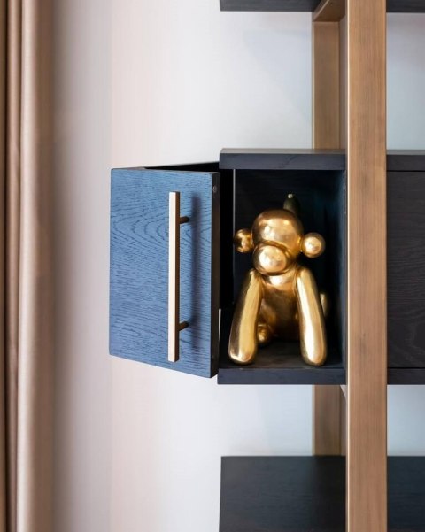 RICHMOND dekoracja MONKEY złota