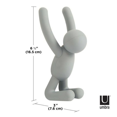 Umbra UMBRA wieszak ścienny BUDDY ciemnoszary - jasnoszary - biały