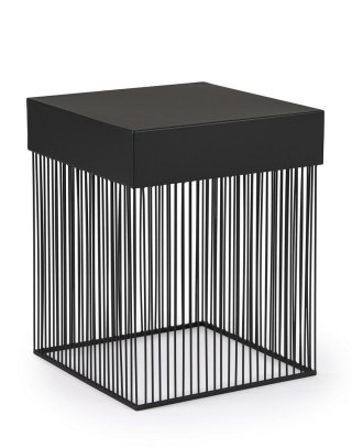 BIZZOTTO stolik kawowy YASLINE 40x40 czarny
