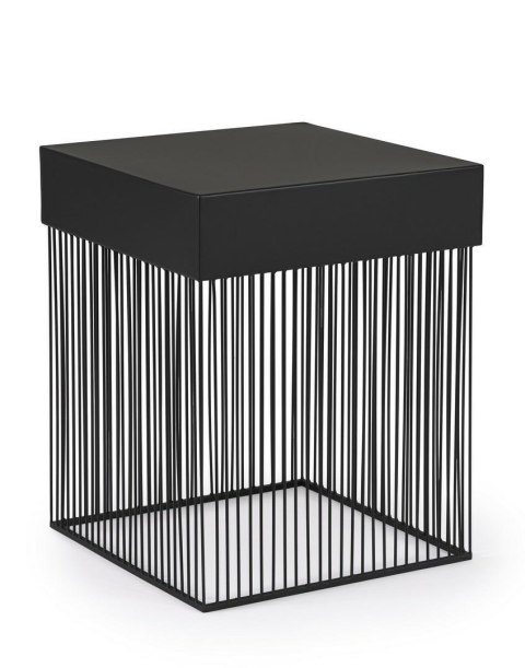 BIZZOTTO stolik kawowy YASLINE 40x40 czarny