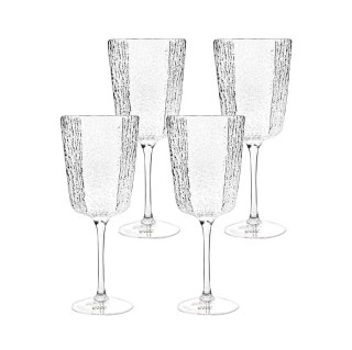 KARE komplet 4 kieliszków do wina CASCATA 440 ml