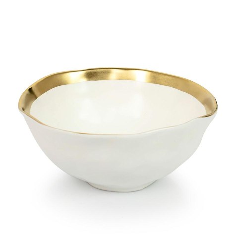 Kare Design KARE miska BELL 15 cm biało-złota