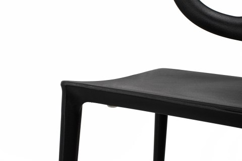 Krzesło MARCUS czarne - polipropylen