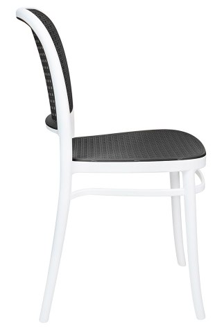 Krzesło WICKY szare - polipropylen