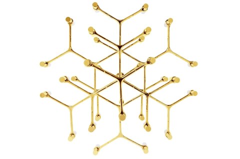 MOOSEE lampa wisząca ATOMIC GRANDE zlota