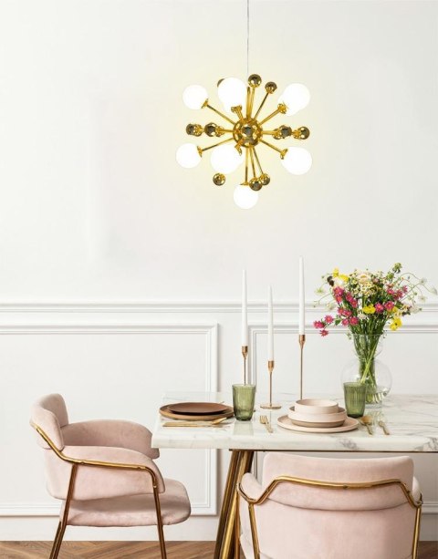 Moosee MOOSEE lampa wisząca AURELIA złota